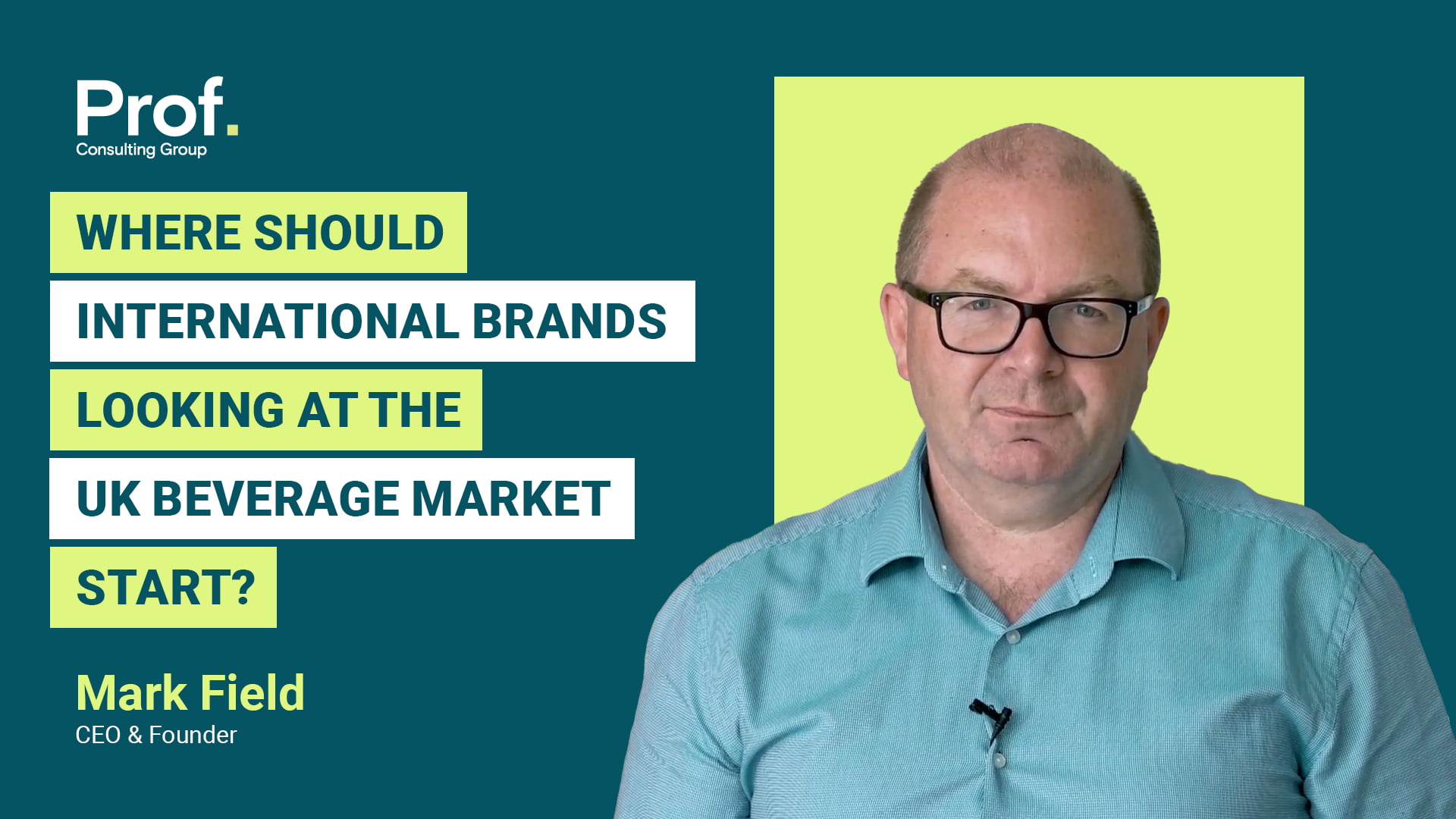 Where Should International Brands Looking At The UK Beverage Market Start