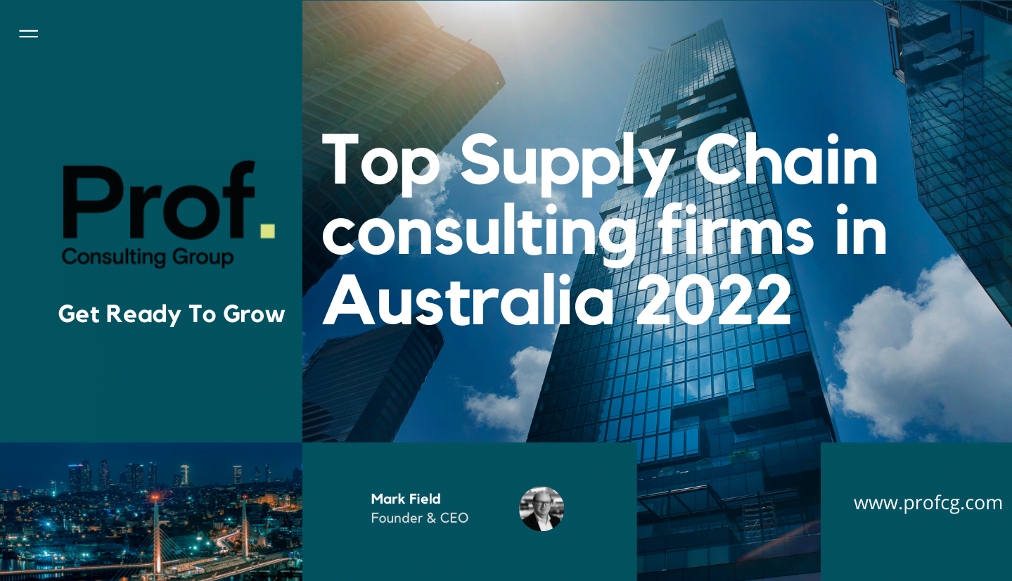 top supply chain consulting firm in australia