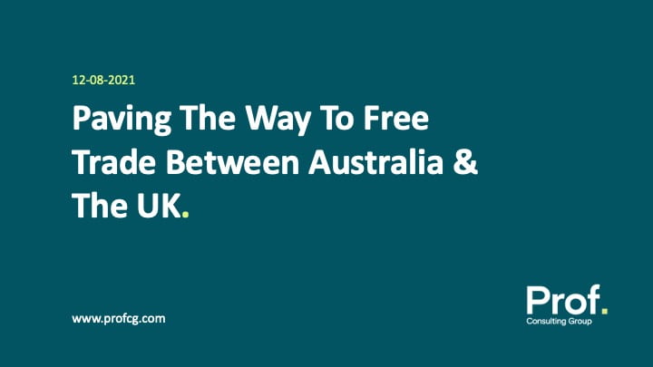 Paving The Way To Free Trade Between Australia The UK