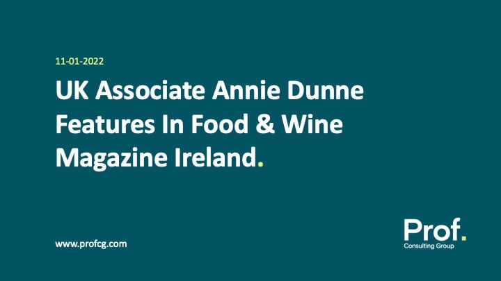 UK Associate Annie Dunne Features In Food & Wine Magazine Ireland