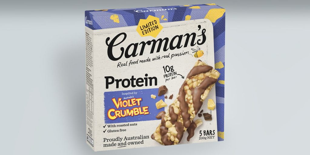 Carmans Violet Crumble