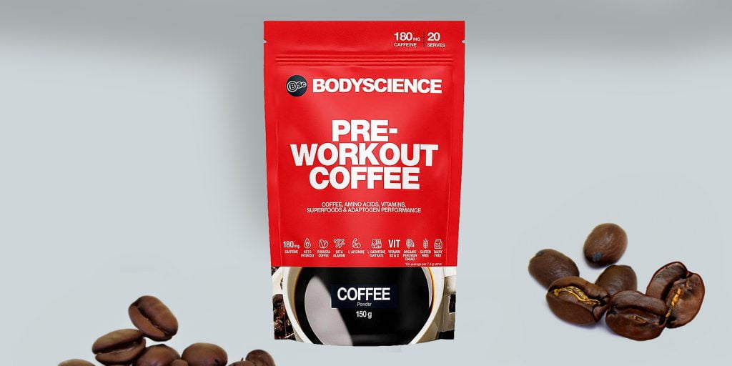 Innovative preworkout coffee