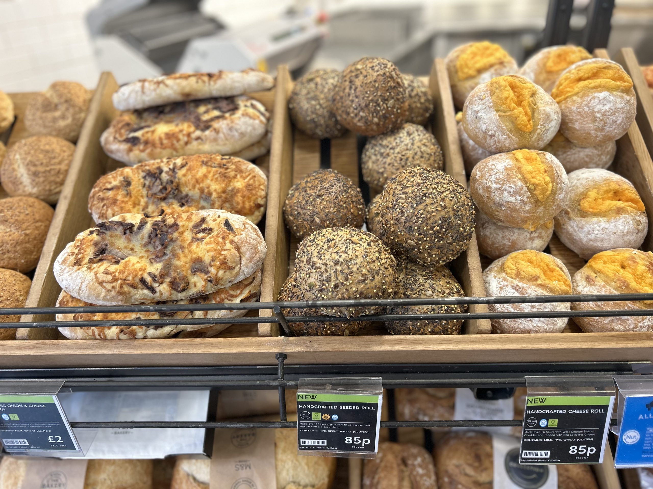 Hand Crafted seeded roll
