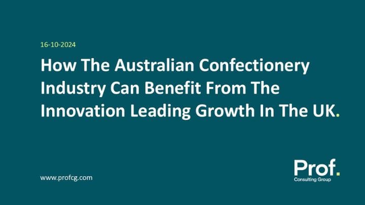 Australian Confectionery Industry