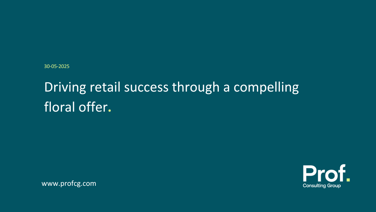 Driving retail success through a compelling floral offer