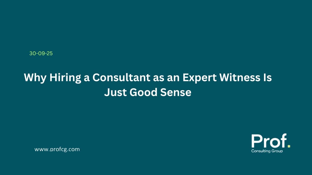 Hiring a Consultant