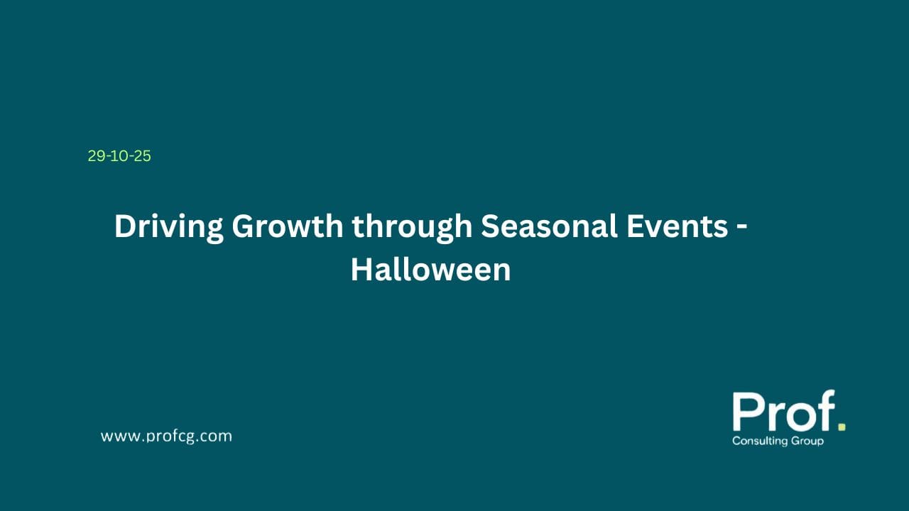 Driving Growth through Seasonal Events - Halloween