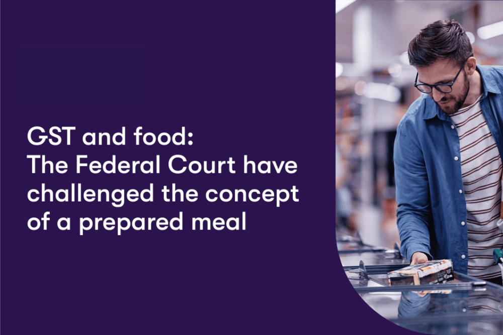 Expert Witness Engagement for Food Marketing and Taxation – The Simplot GST Case ProfcG