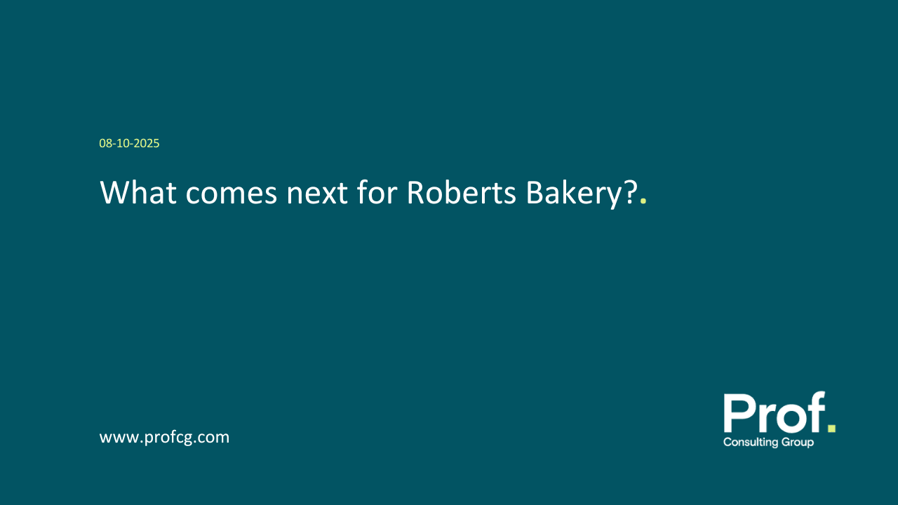What comes next for Roberts Bakery - ProfcG