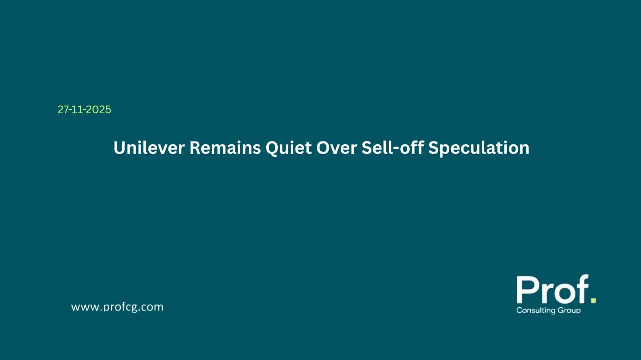 Unilever Remains Quiet Over Sell-off Speculation