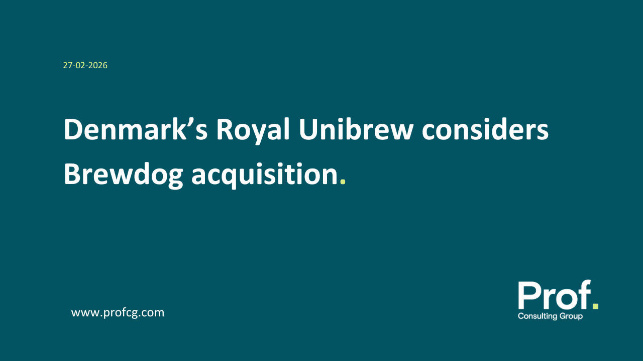Denmark Unibrew acqusition